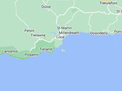 Looe, Cornwall map