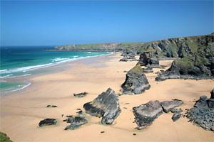 North Cornish Coast beach
