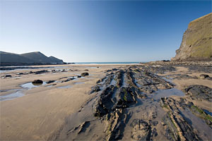 North Cornwall beach